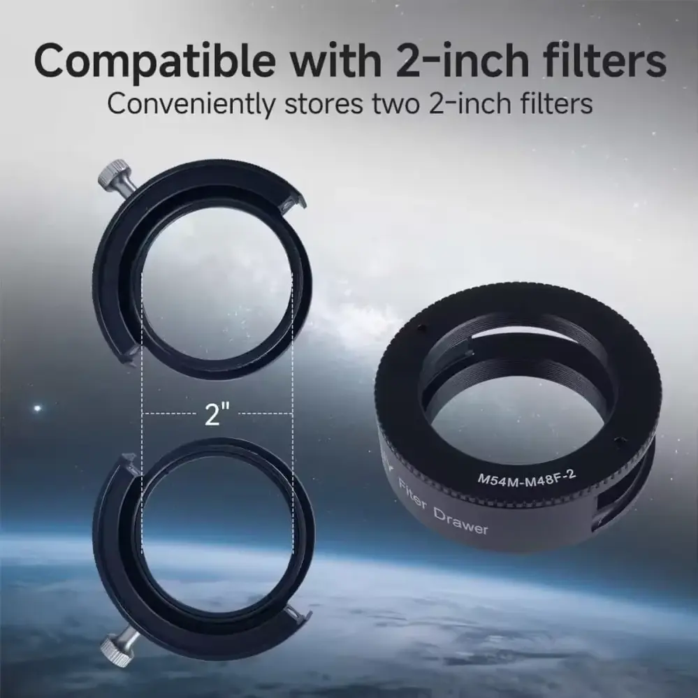  Svbony SV226 M54 filterlåda för 2-tums astrofilter – två filterhållare från Kamda – snabb leverans och trygg e-handel
