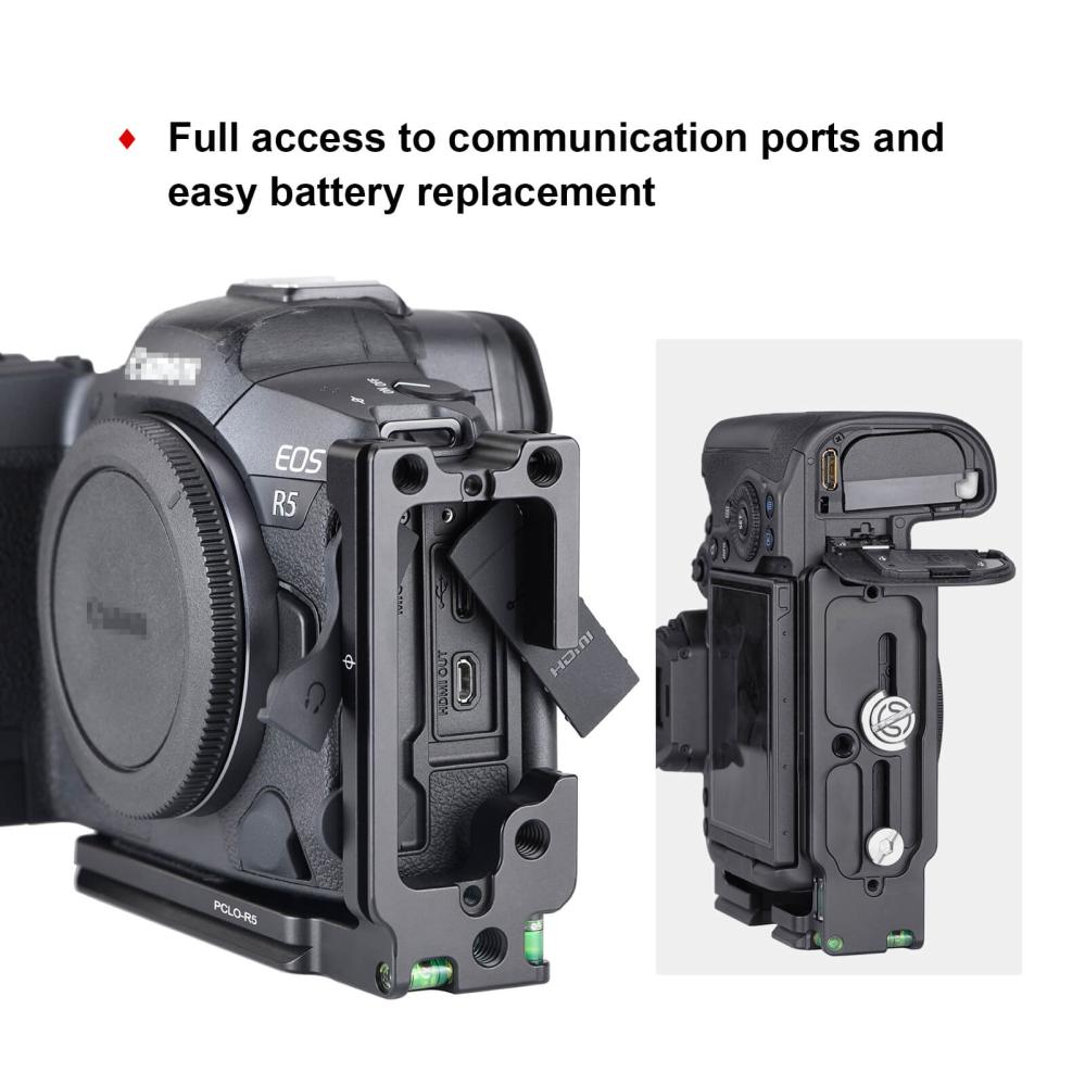 Sunwayfoto L-Bracket för Canon EOS R5/R6