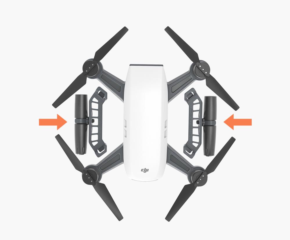 PGYTECH Lysdiodskit för DJI Spark