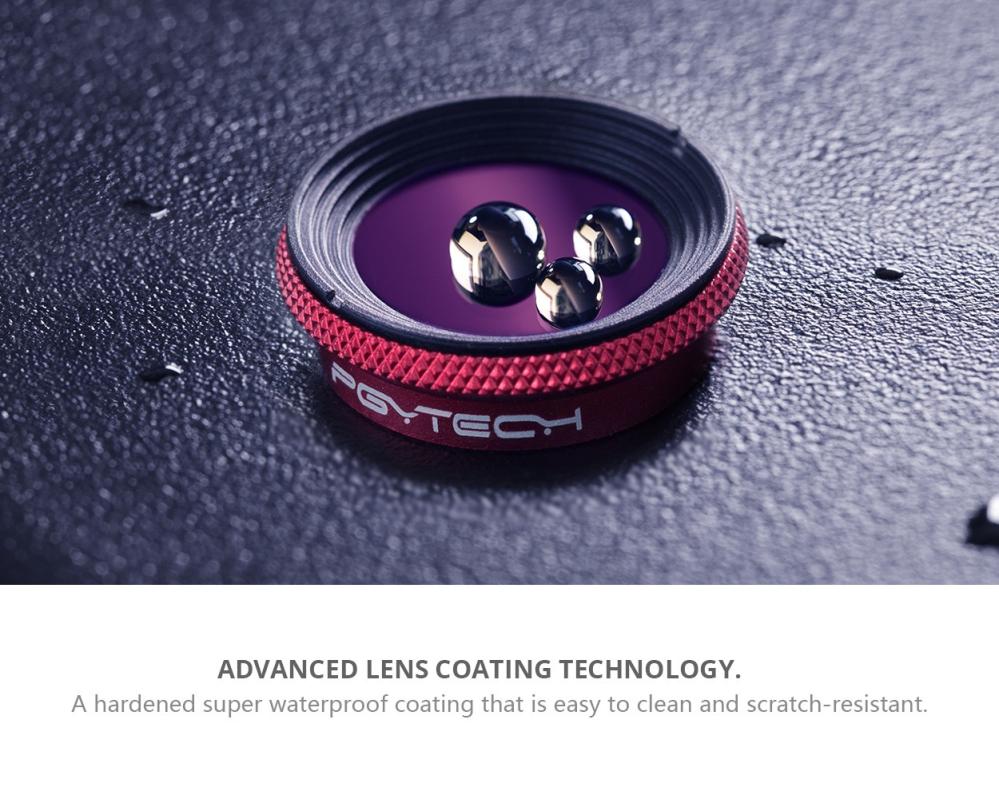 PGYTECH 6i1 Filter Pro för Mavic Air: UV, CPL, ND4, ND8, ND16, ND32