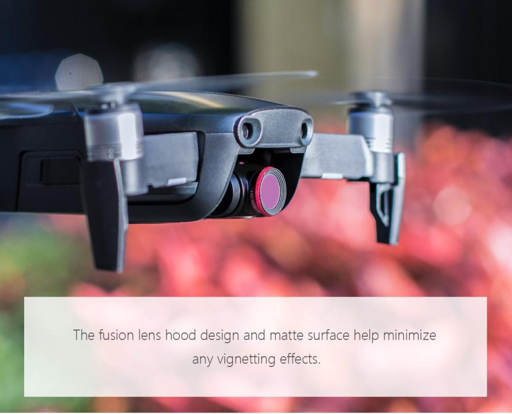 PGYTECH 6i1 Filter Pro för Mavic Air: UV, CPL, ND4, ND8, ND16, ND32