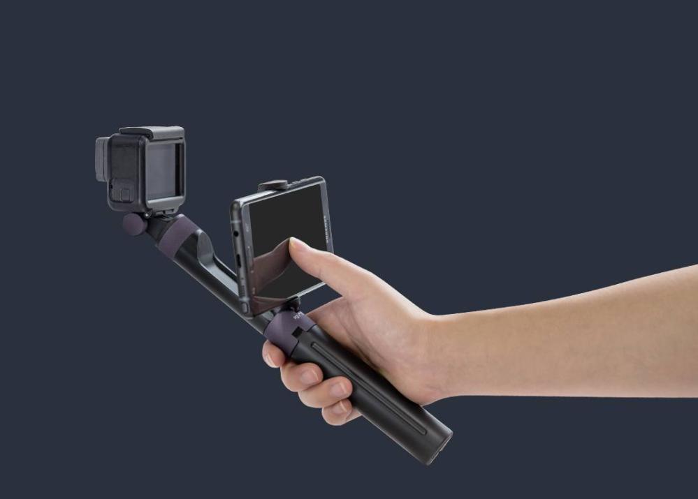 PGYTECH Handhållen Selfiepinne Mini/ Ministativ för Actionkameror/kameror