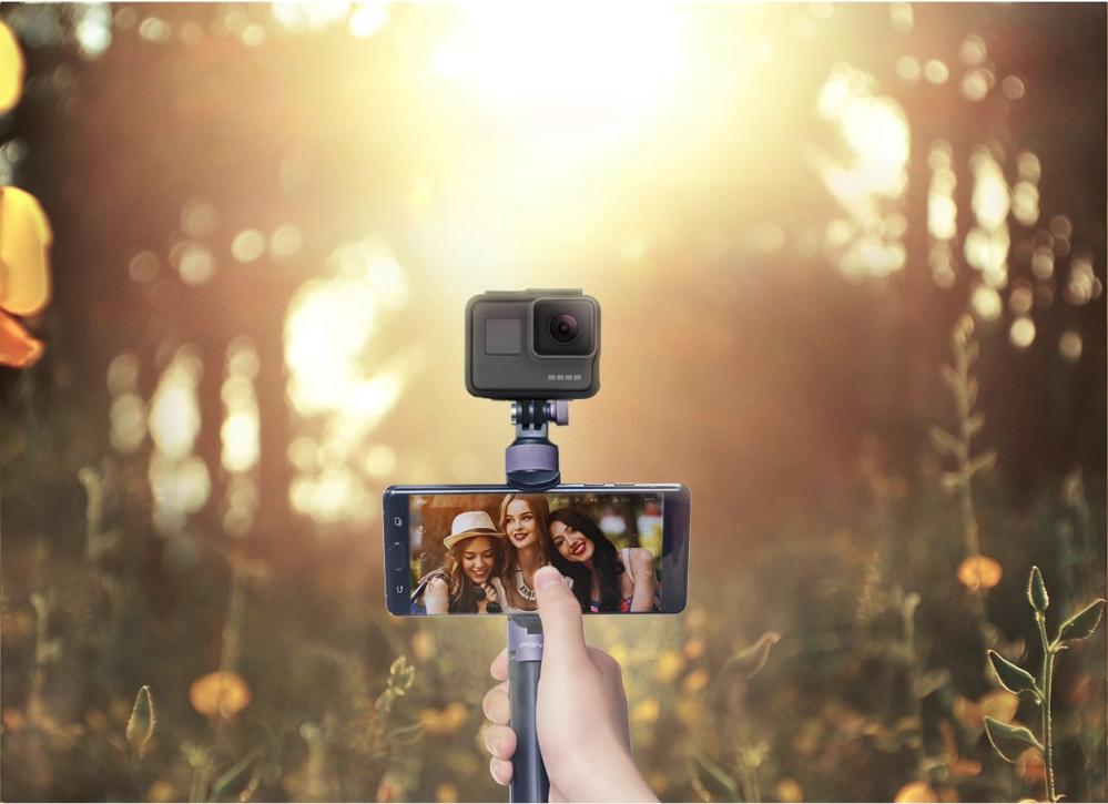 PGYTECH Handhållen Selfiepinne Mini/ Ministativ för Actionkameror/kameror