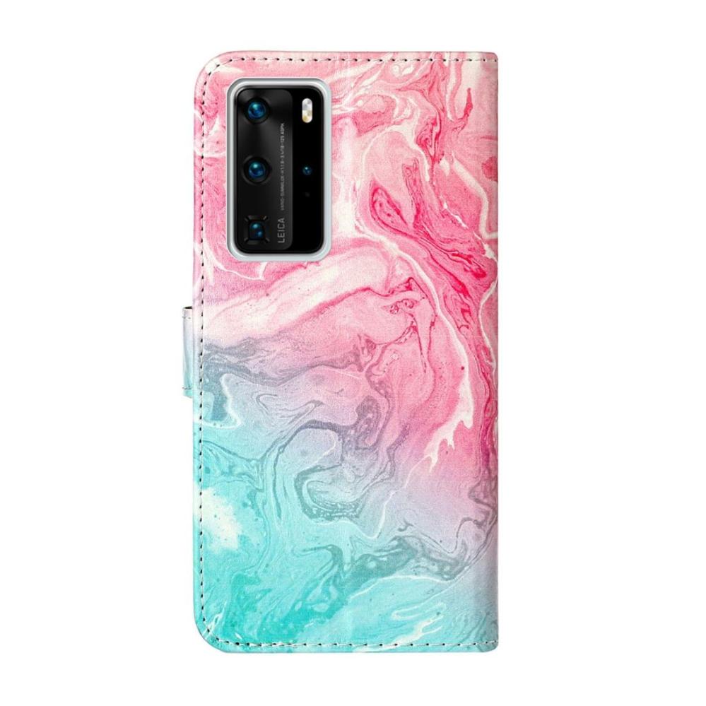 Plånboksfodral för Huawei P40 Pro - Marmor
