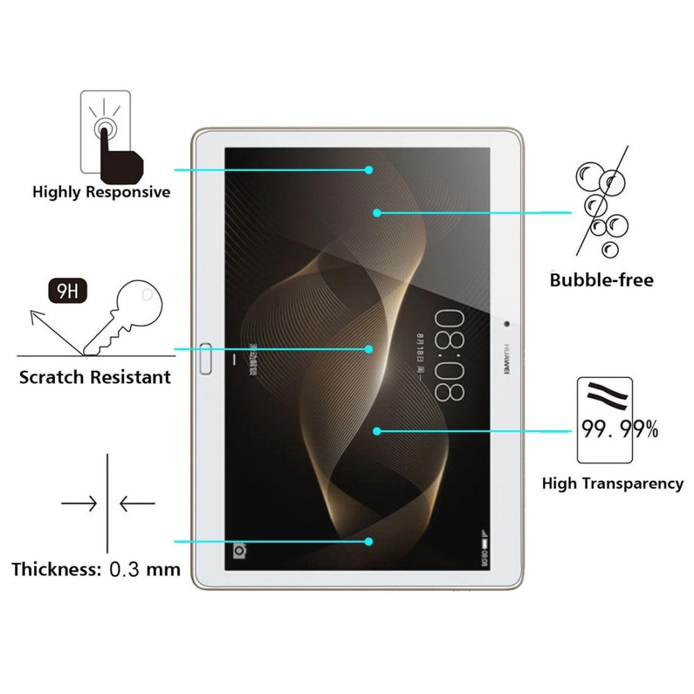 Skärmskydd för Huawei Tab M2 10.0 av härdat glas