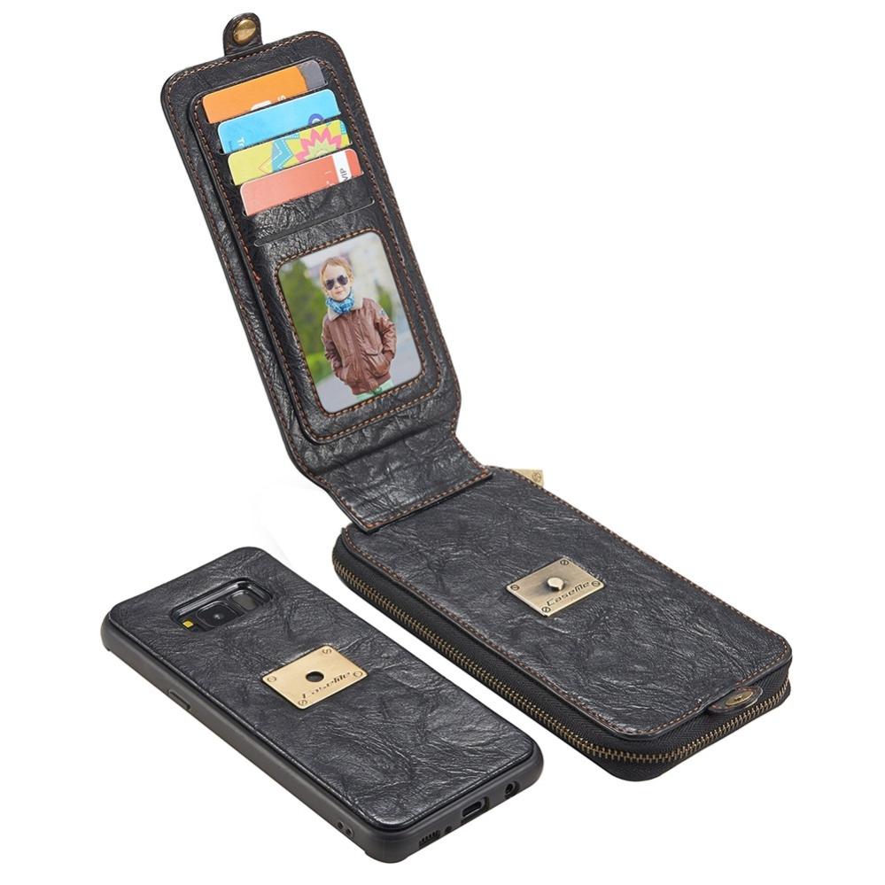  CaseMe Plånboksfodral, plånbok & magnetskal för Galaxy S8 Plus (G955) (3i1)