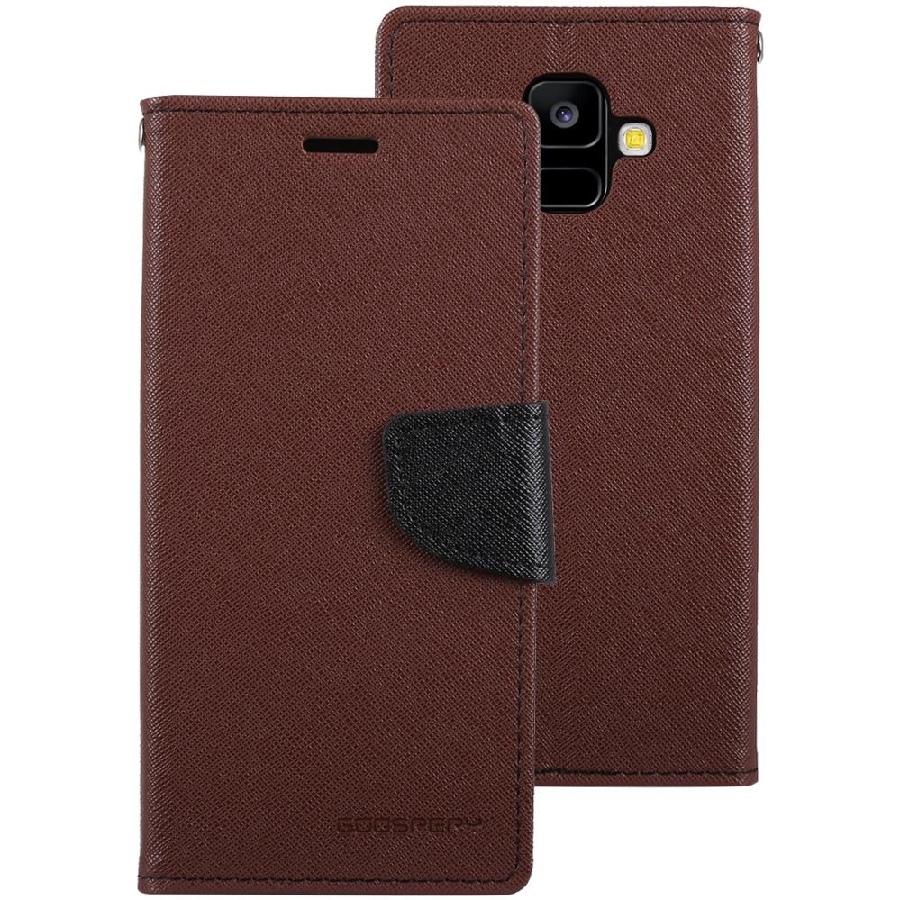 GOOSPERY För Galaxy A6 (2018) - Plånboksfodral med kortplatser av PU-läder