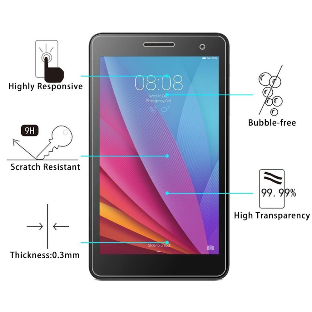 Skärmskydd för Huawei Tab T1 7.0 av härdat glas