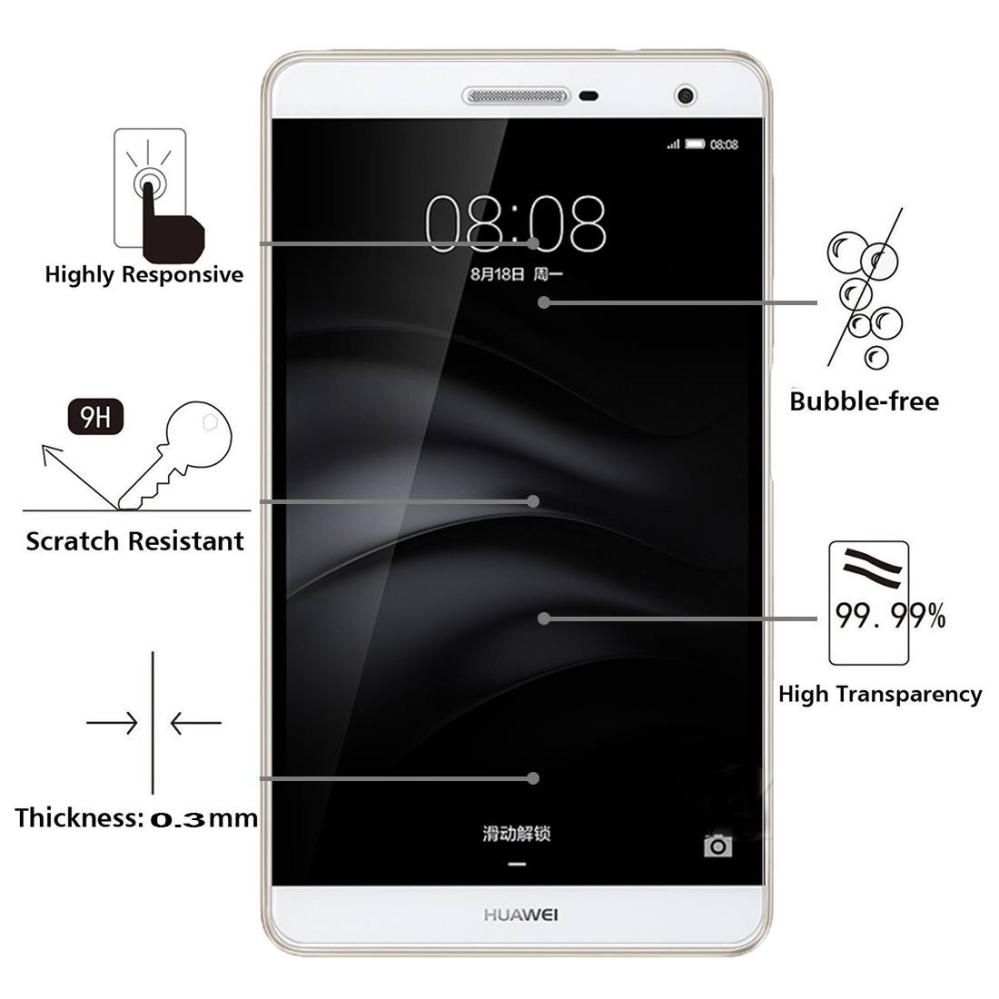 Skärmskydd för Huawei Tab M2 7.0 av härdat glas