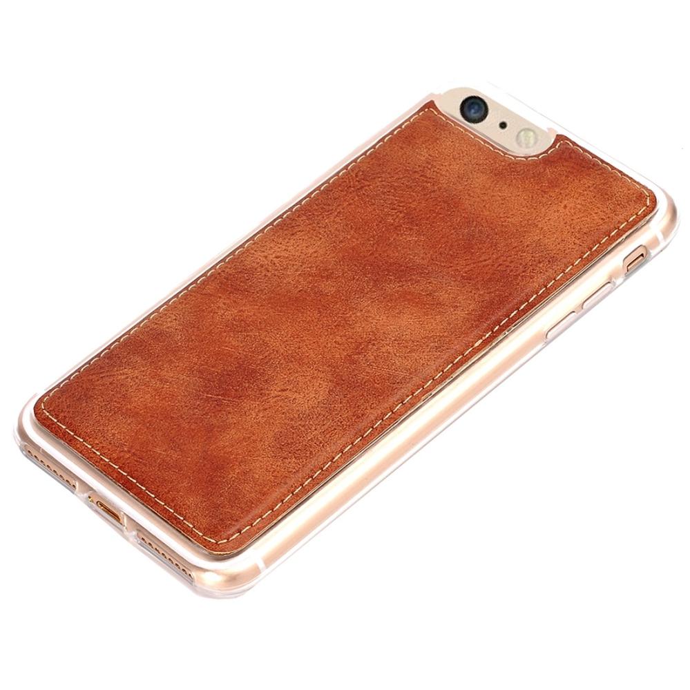 Plånboksfodral för iPhone 7/ 8 - Retrostyle med magnetskal PU-läder