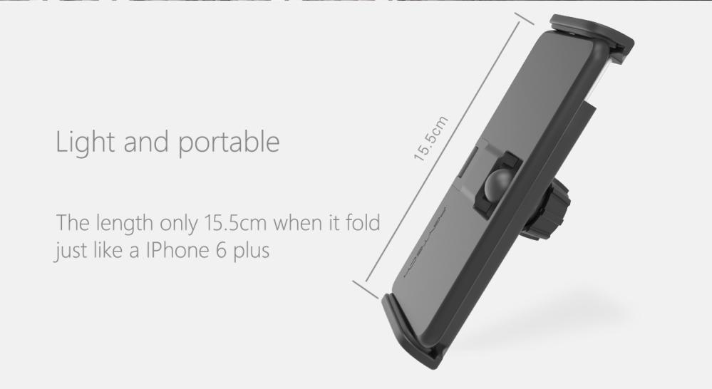  PGYTECH Tabhållare för DJI fjärrkontroll 130-190mm