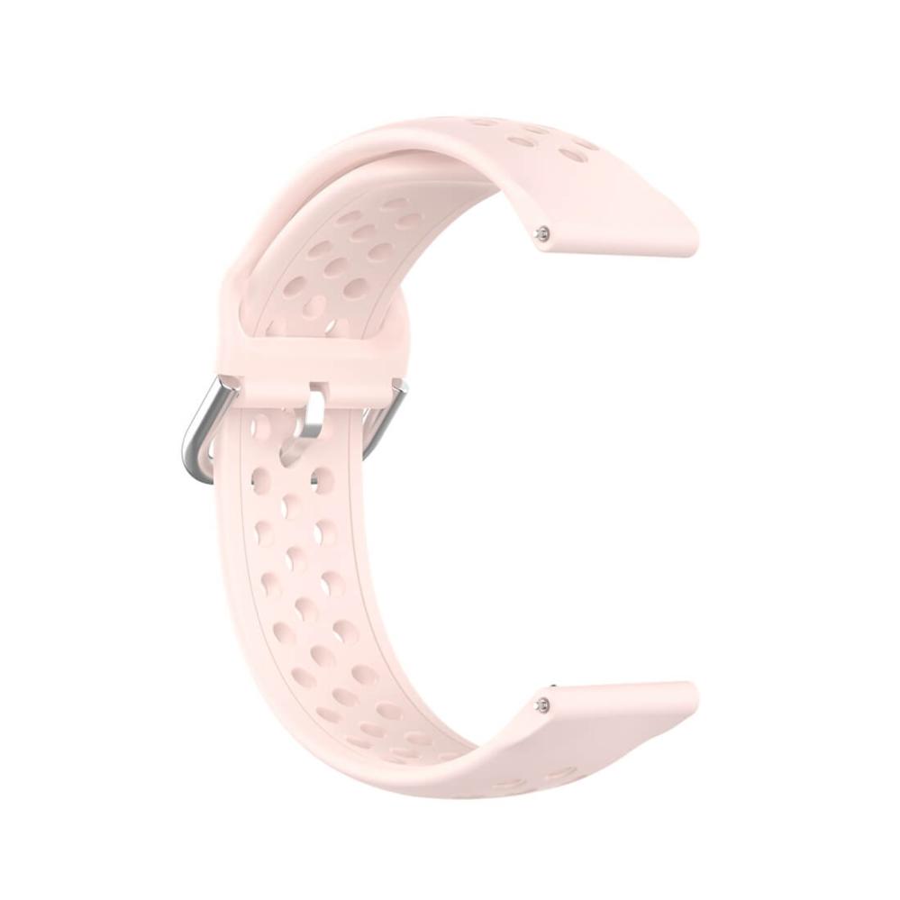 Silikonarmband för Smartwatch Rosa 22mm Universal modell