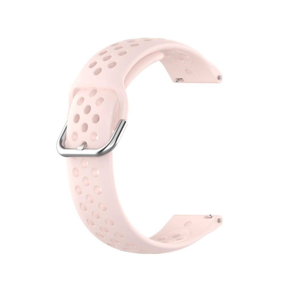 Silikonarmband för Smartwatch Rosa 22mm Universal modell
