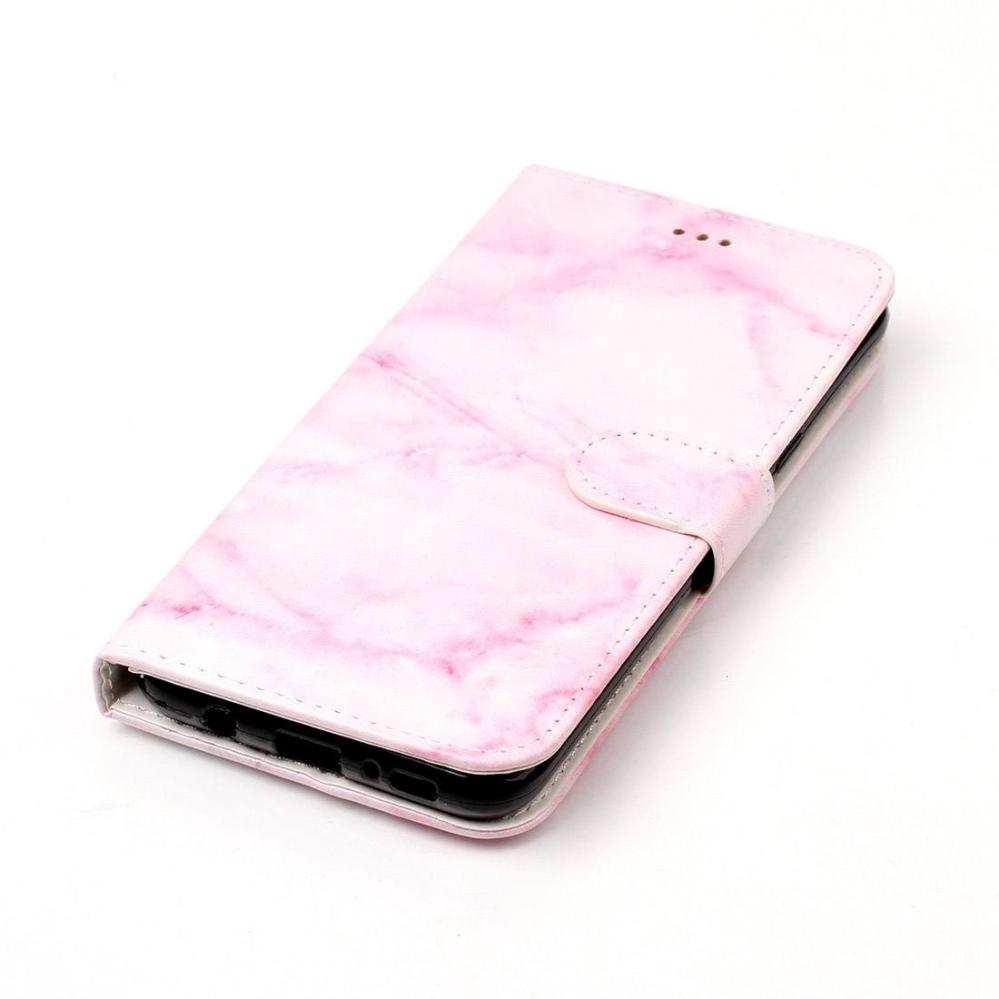Plånboksfodral för Samsung Galaxy S8 - Rosa marmor