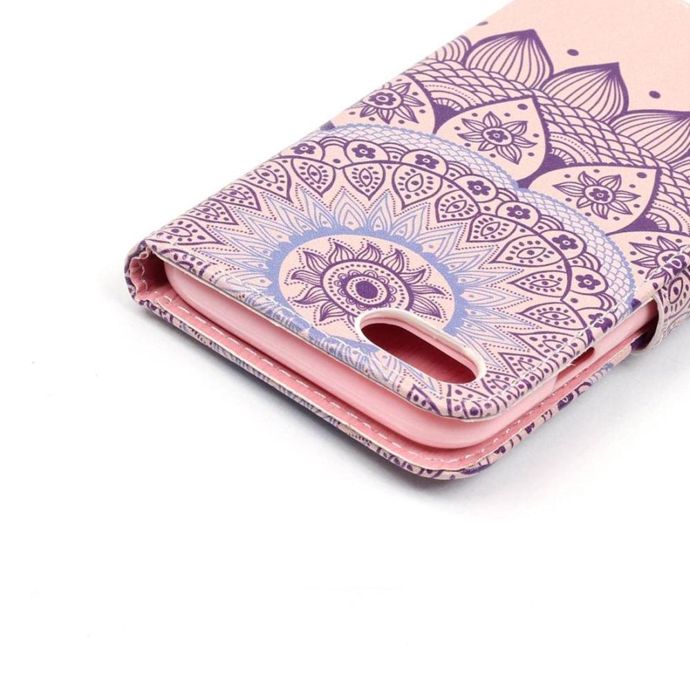 Plånboksfodral för iPhone 7/8 - Mandalablomma