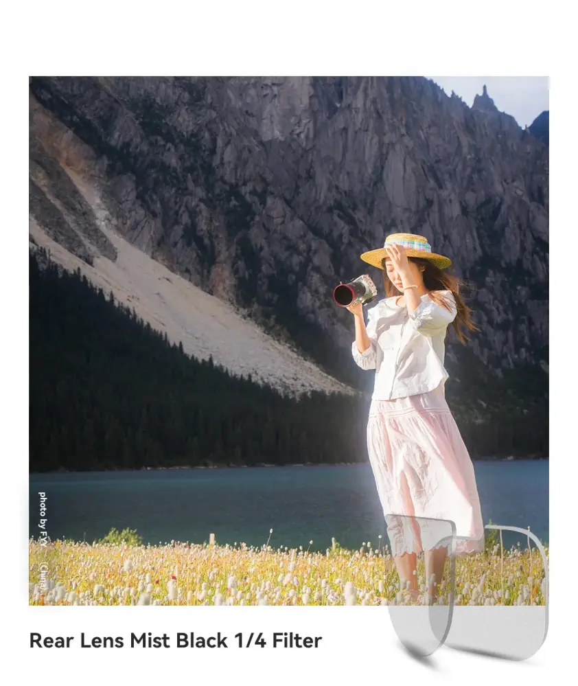  Haida Rear Lens Mist Black 1/4 Filter för Sony E, Leica L och Nikon Z från Kamda – snabb leverans och trygg e-handel