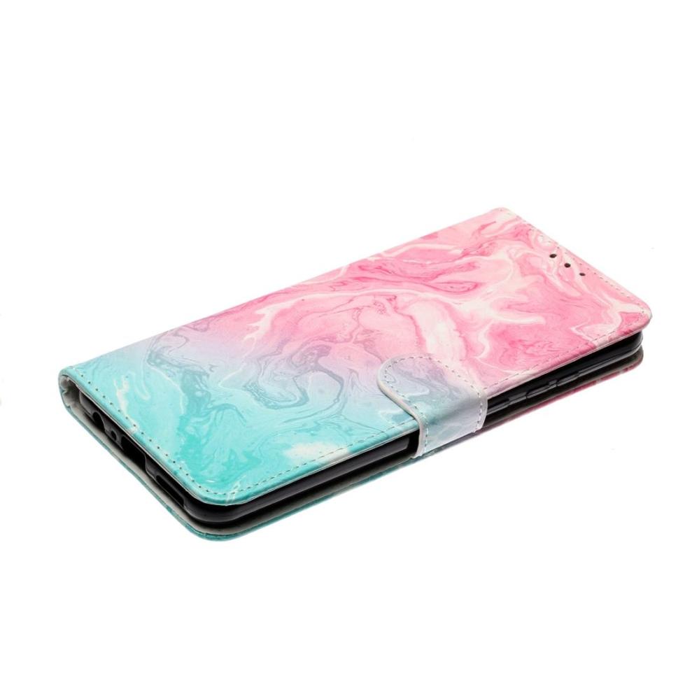 Plånboksfodral för Huawei Y6p - Marmor