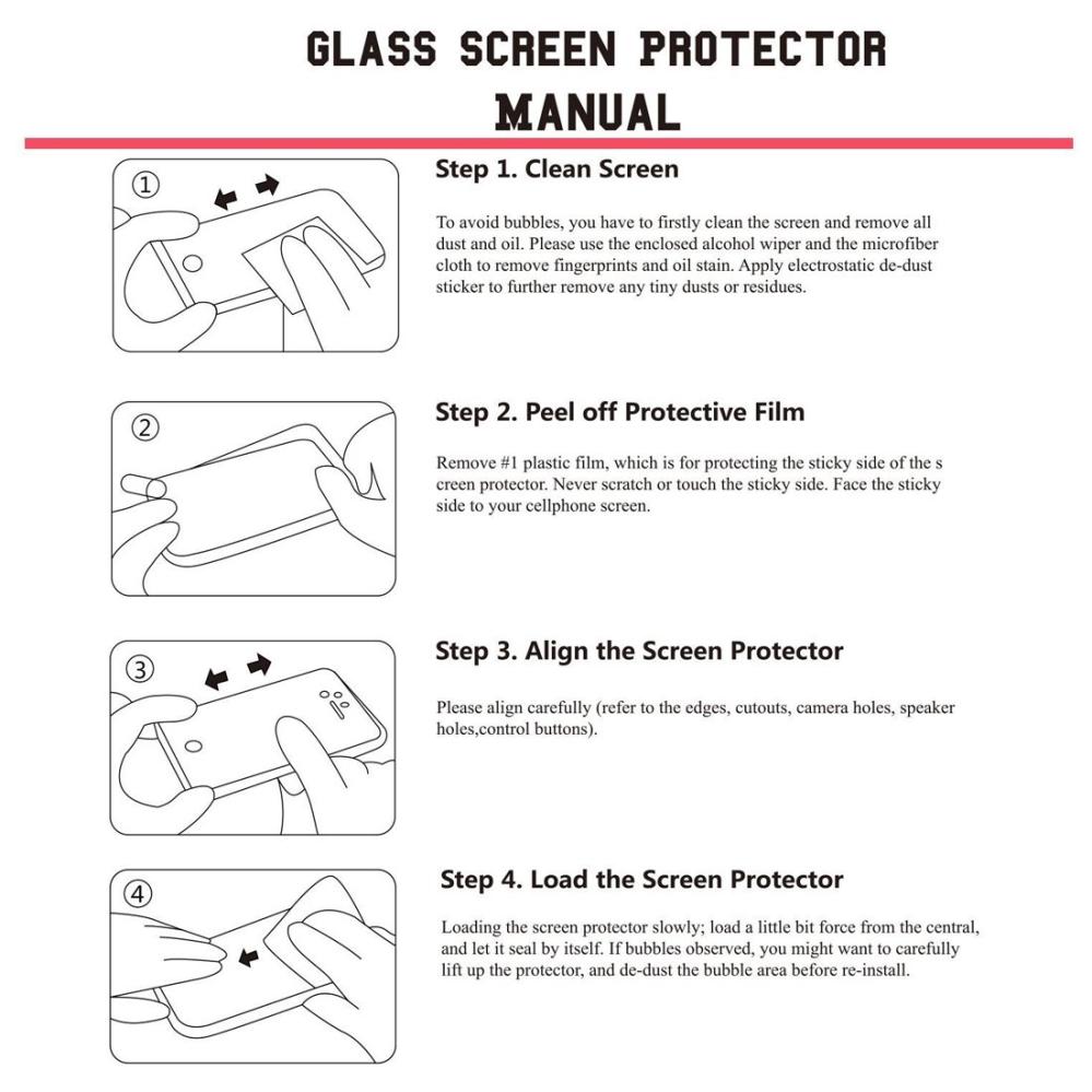 Skärmskydd med Svart ram för Huawei Mate 20 Pro av härdat glas
