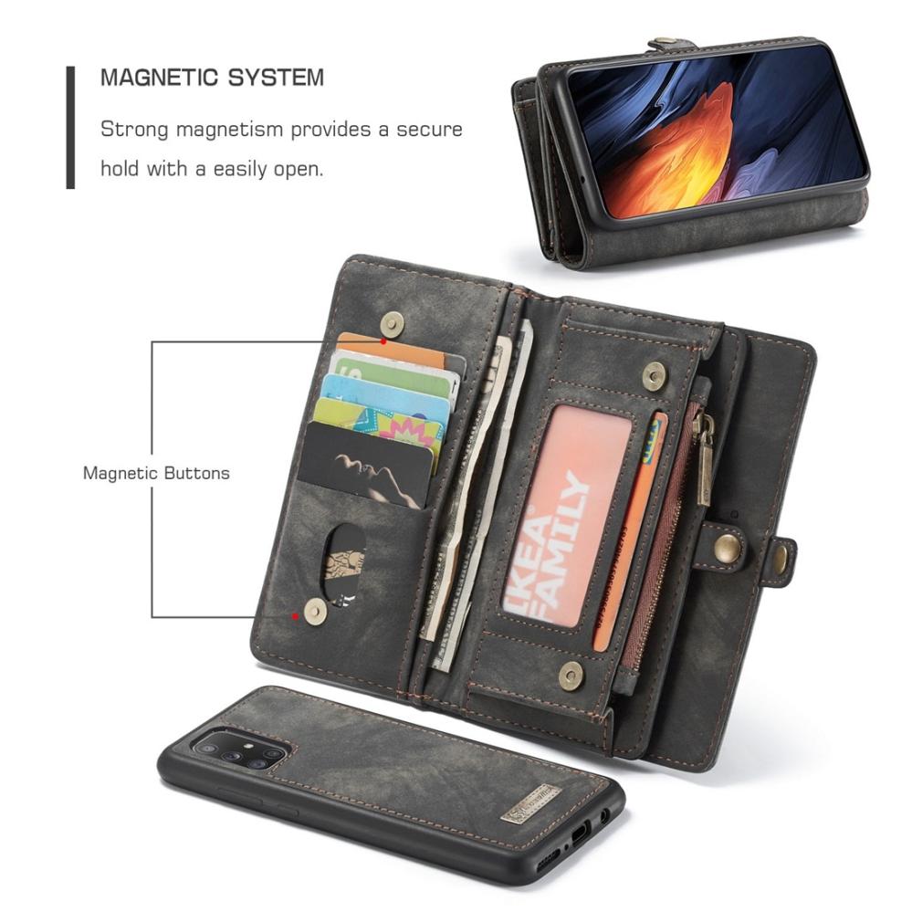 CaseMe Plånboksfodral med magnetskal för Samsung Galaxy A71 4G