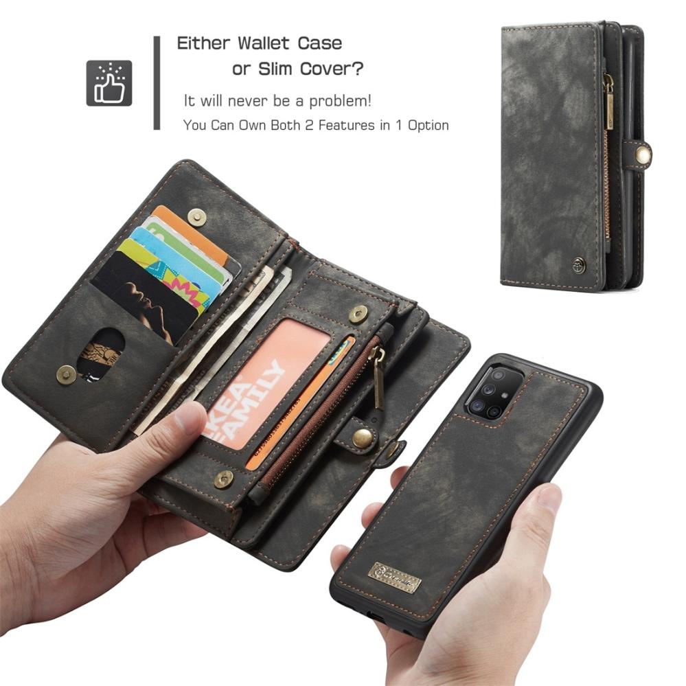 CaseMe Plånboksfodral med magnetskal för Samsung Galaxy A71 4G