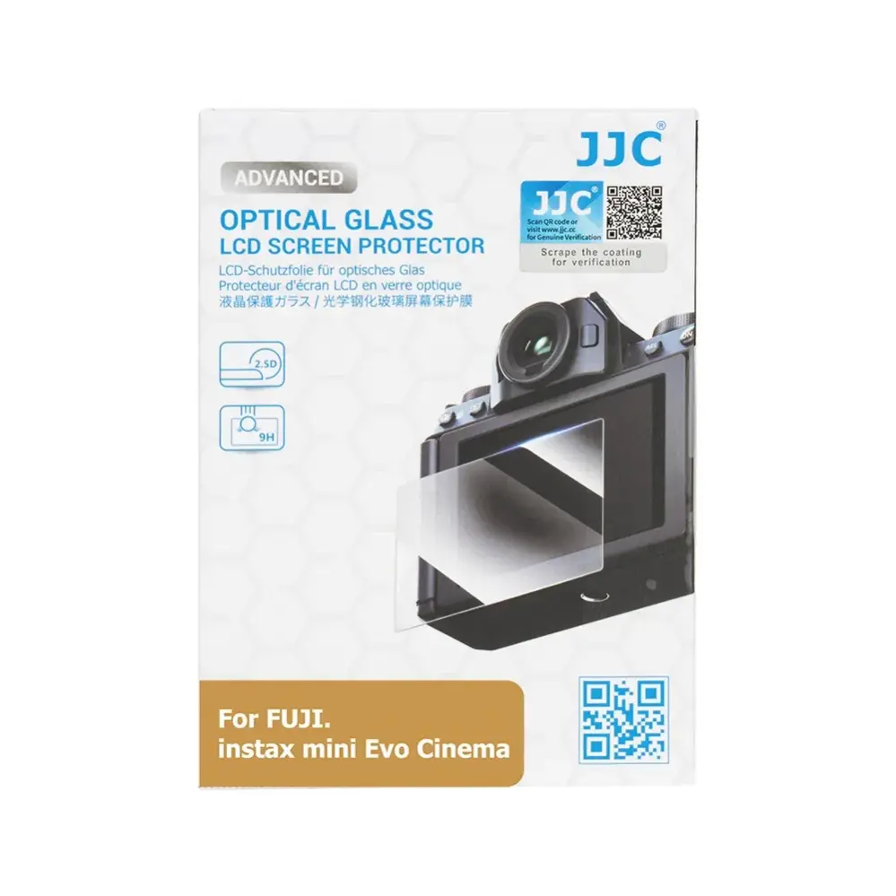  JJC skärmskydd 9H för Fujifilm Insta Mini Evo Cinema från Kamda – snabb leverans och trygg e-handel