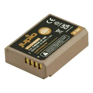  Jupio kamerabatteri 1100mAh för Canon LP-E10 Ultra USB-C input