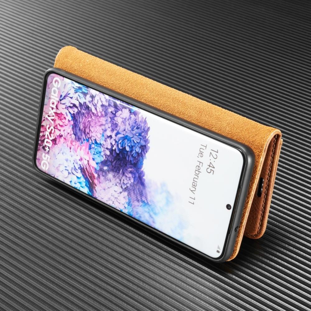 DG.MING Plånboksfodral med magnetskal för Samsung Galaxy S20 Plus