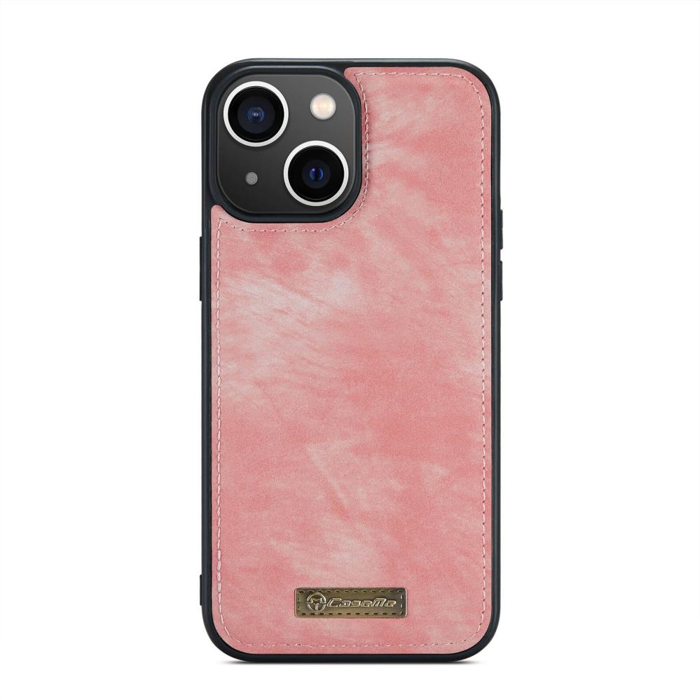 CaseMe Plånboksfodral med magnetskal för iPhone 13 Rosa