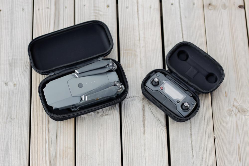 Förvaringsväskor för DJI Mavic Pro och för fjärrkontrollen (Svart)