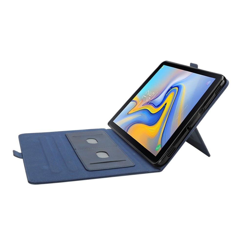 Fodral för Galaxy Tab A 10.5 T590/T595 med extrafack & pennhållare