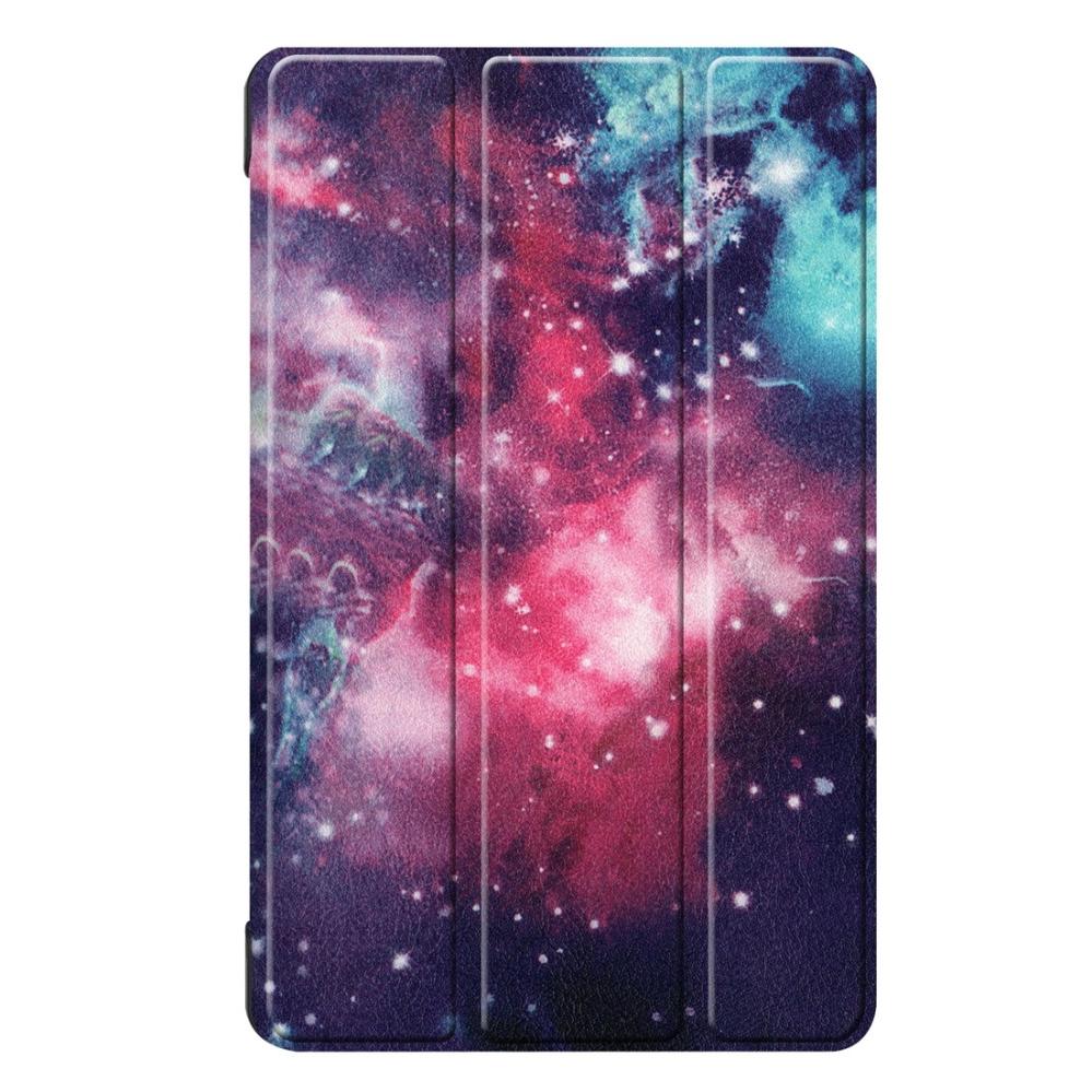 Fodral för Galaxy Tab A 8.0 (2019) P205 / P200 med rymdmönster