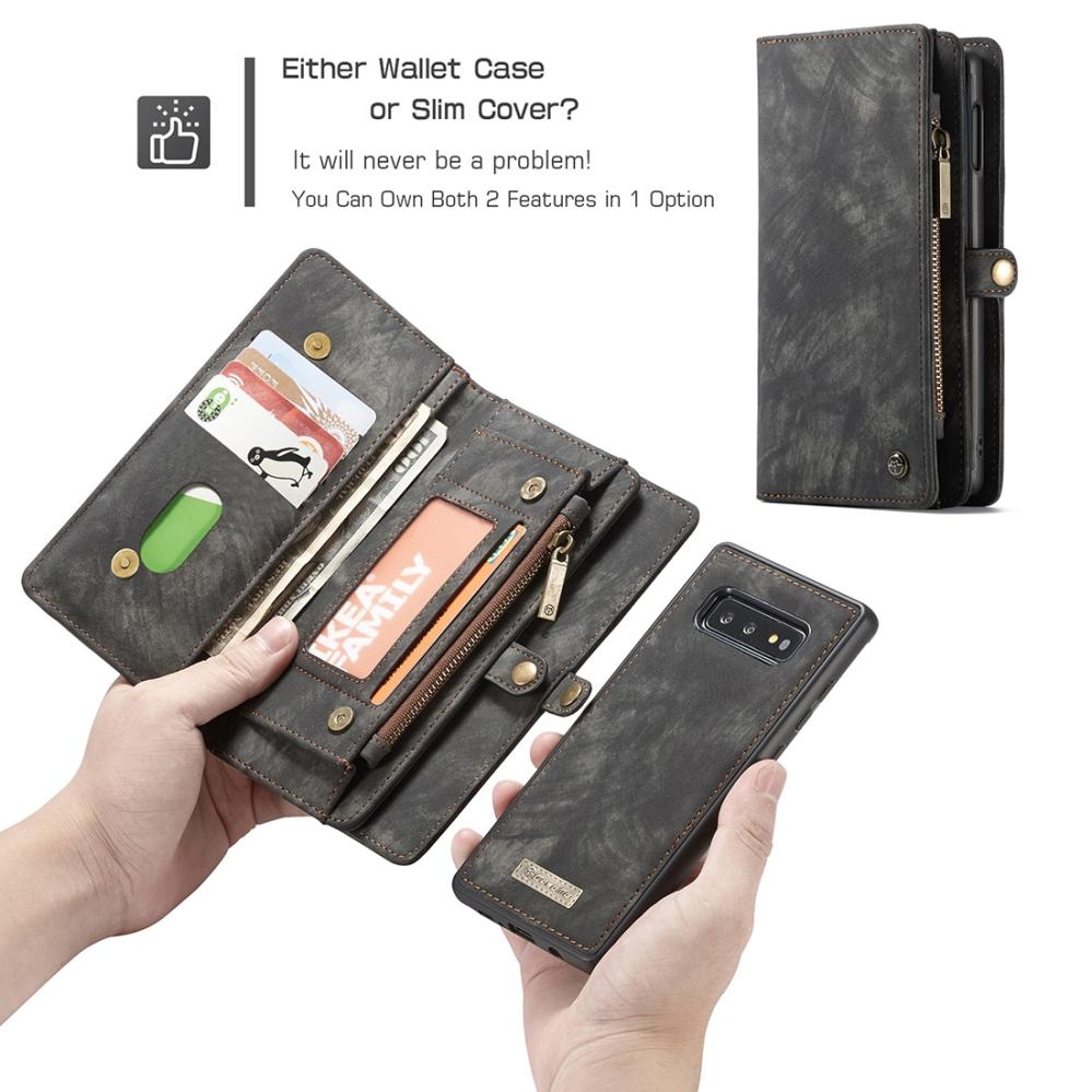 CaseMe Plånboksfodral med magnetskal för Galaxy S10e
