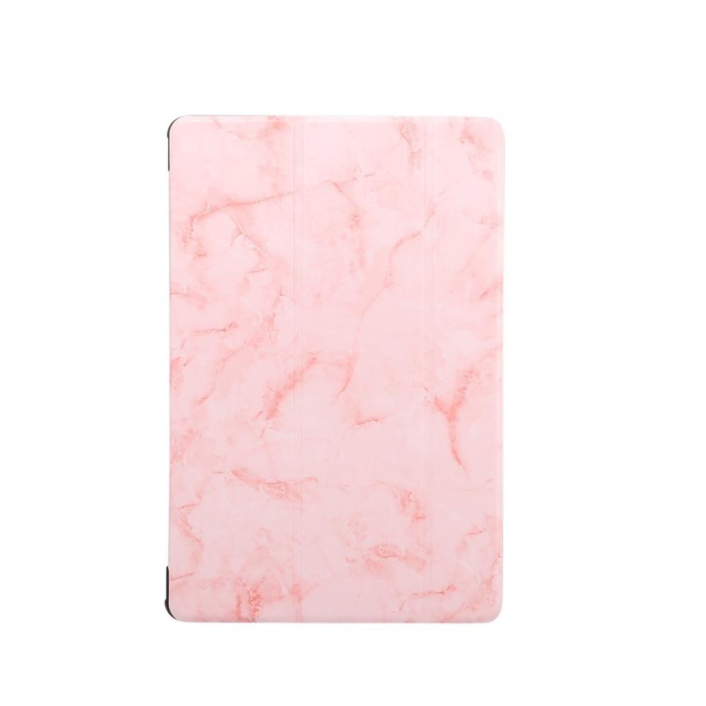 Fodral för Galaxy Tab S6 T860 med rosa marmormönster