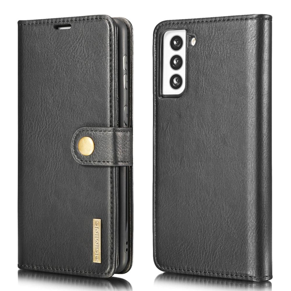 DG.MING Plånboksfodral med magnetskal för Samsung Galaxy S21 5G