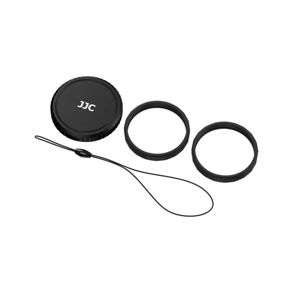  JJC LRR-OA6K2 linsskyddsring i silikon och objektivlock för DJI Osmo Action 6 från Kamda – snabb leverans och trygg e-handel