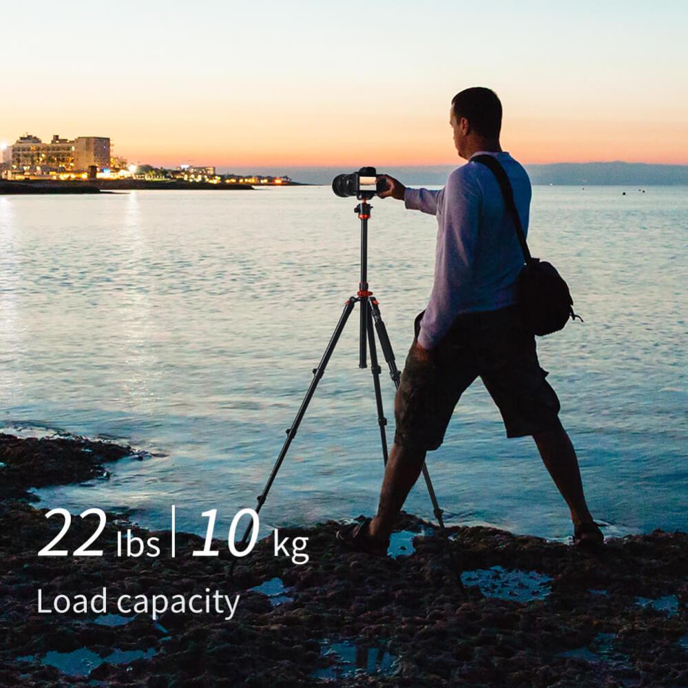 K&F Koncept Kamerastativ med Panorama kulled 175cm