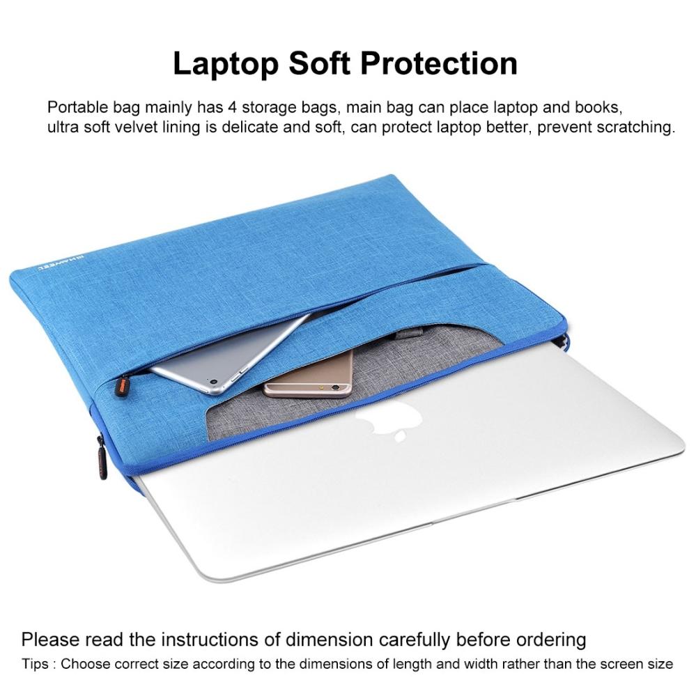 Haweel Laptopväska 13.3-tum med dragkedja