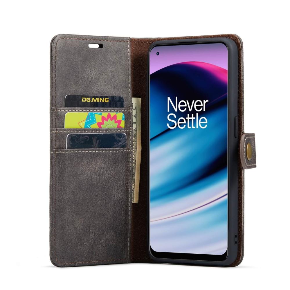 DG.MING Plånboksfodral med magnetskal för OnePlus Nord N20 5G