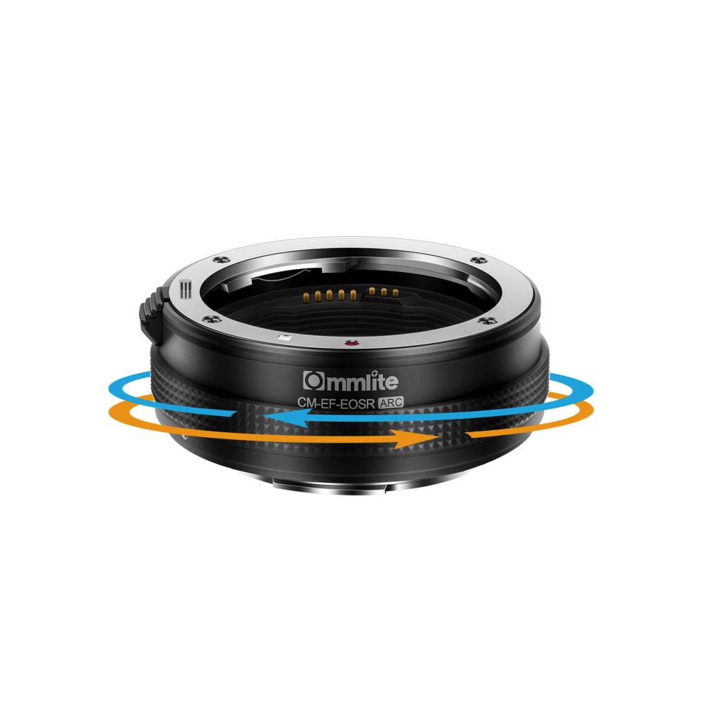 Commlite Objektivadapter till Canon EF/EF-S för Canon R Autofokus RETUREX