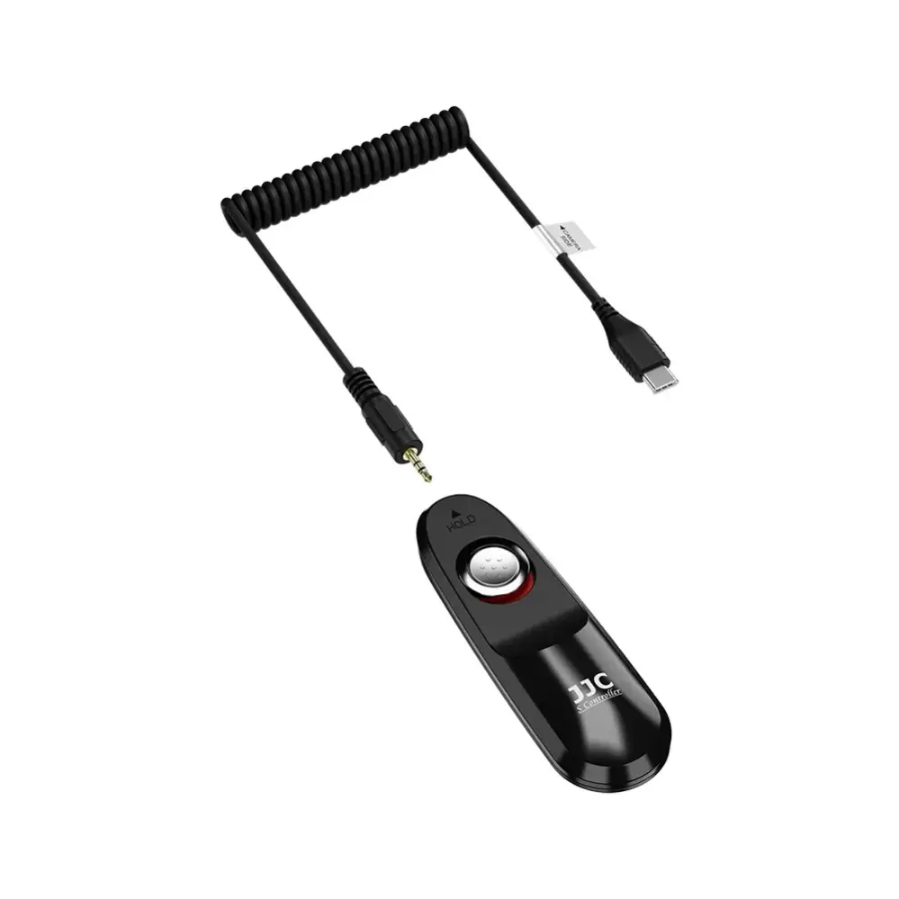  JJC trådutlösare för Sony med 70 cm spiralkabel från Kamda – snabb leverans och trygg e-handel