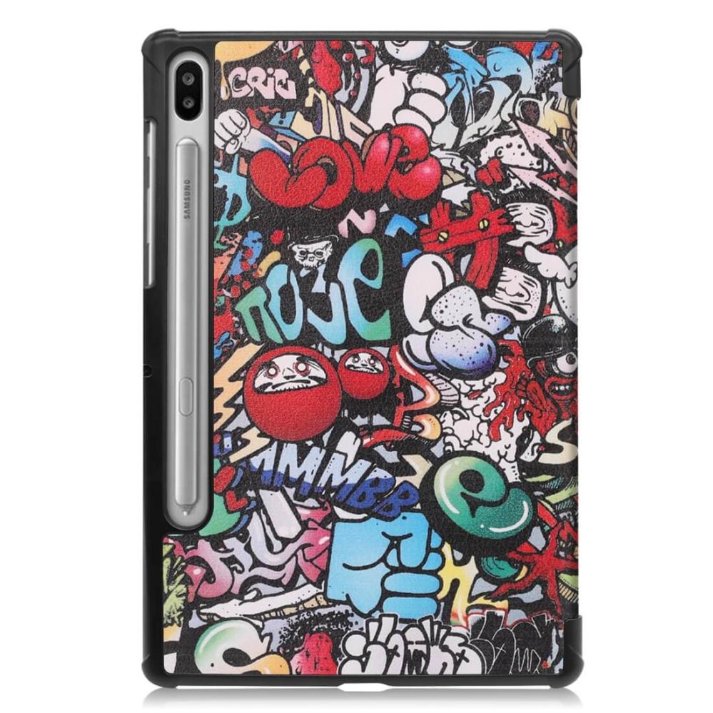 Fodral för Galaxy Tab S6 T860/T865 - Graffiti