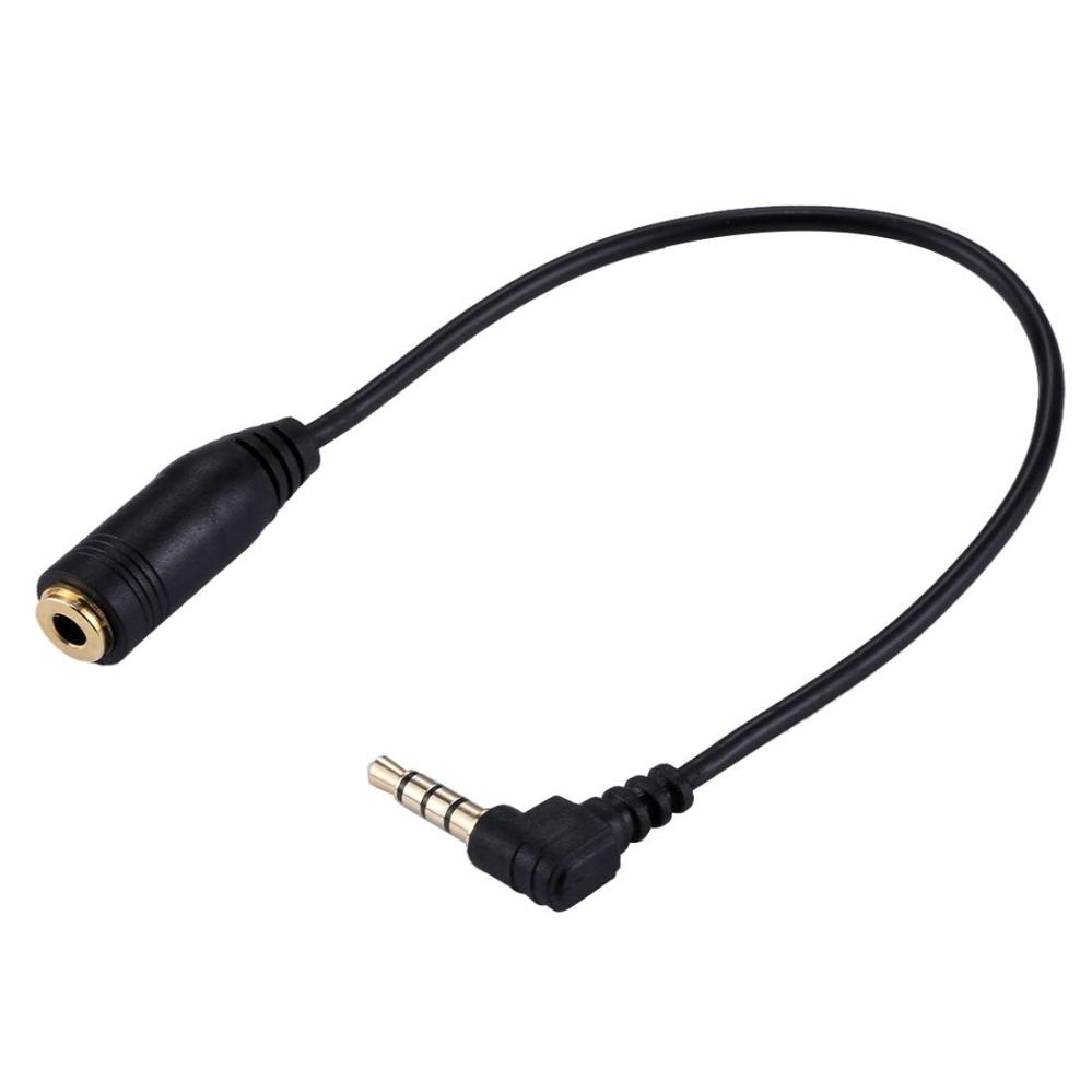 Förlängningskabel 3.5mm för stereo, mikrofon hane/hona