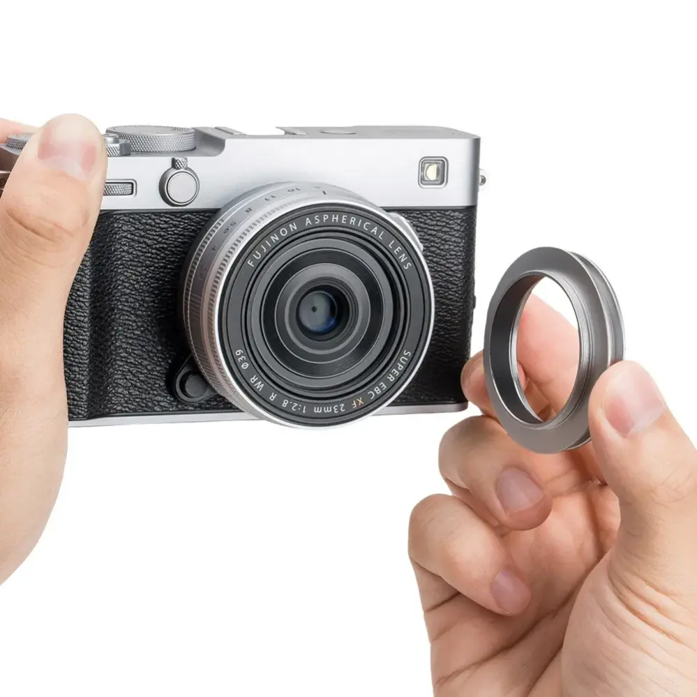  JJC motljusskydd för Fujifilm XF 23mm f/2.8 R WR & XF 27mm f/2.8 från Kamda – snabb leverans och trygg e-handel
