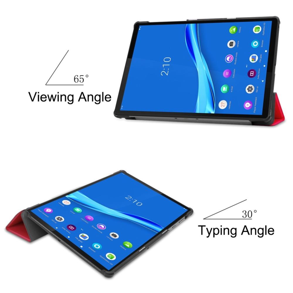 Fodral för Lenovo Tab M10 Plus röd