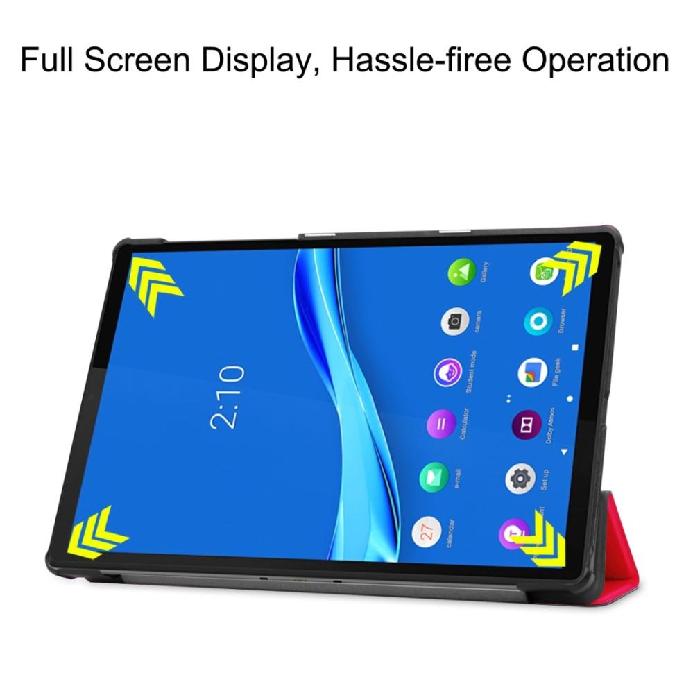 Fodral för Lenovo Tab M10 Plus röd