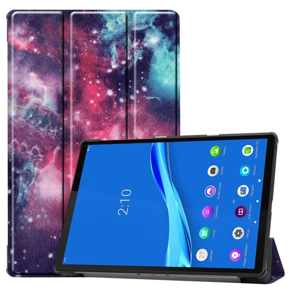 Fodral för Lenovo Tab M10 Plus - Rymdmönster