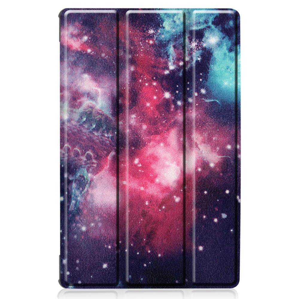 Fodral för Lenovo Tab M10 Plus - Rymdmönster