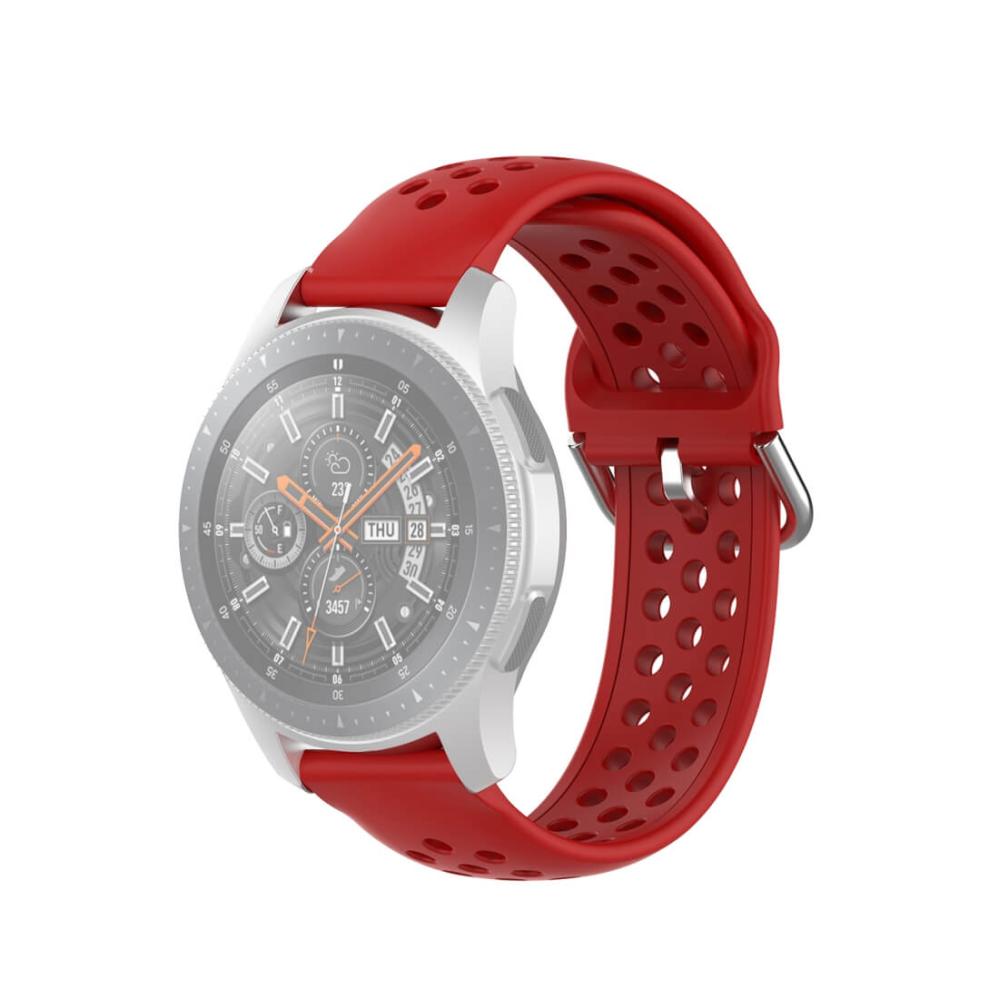Silikonarmband för Smartwatch Röd 22mm universal modell
