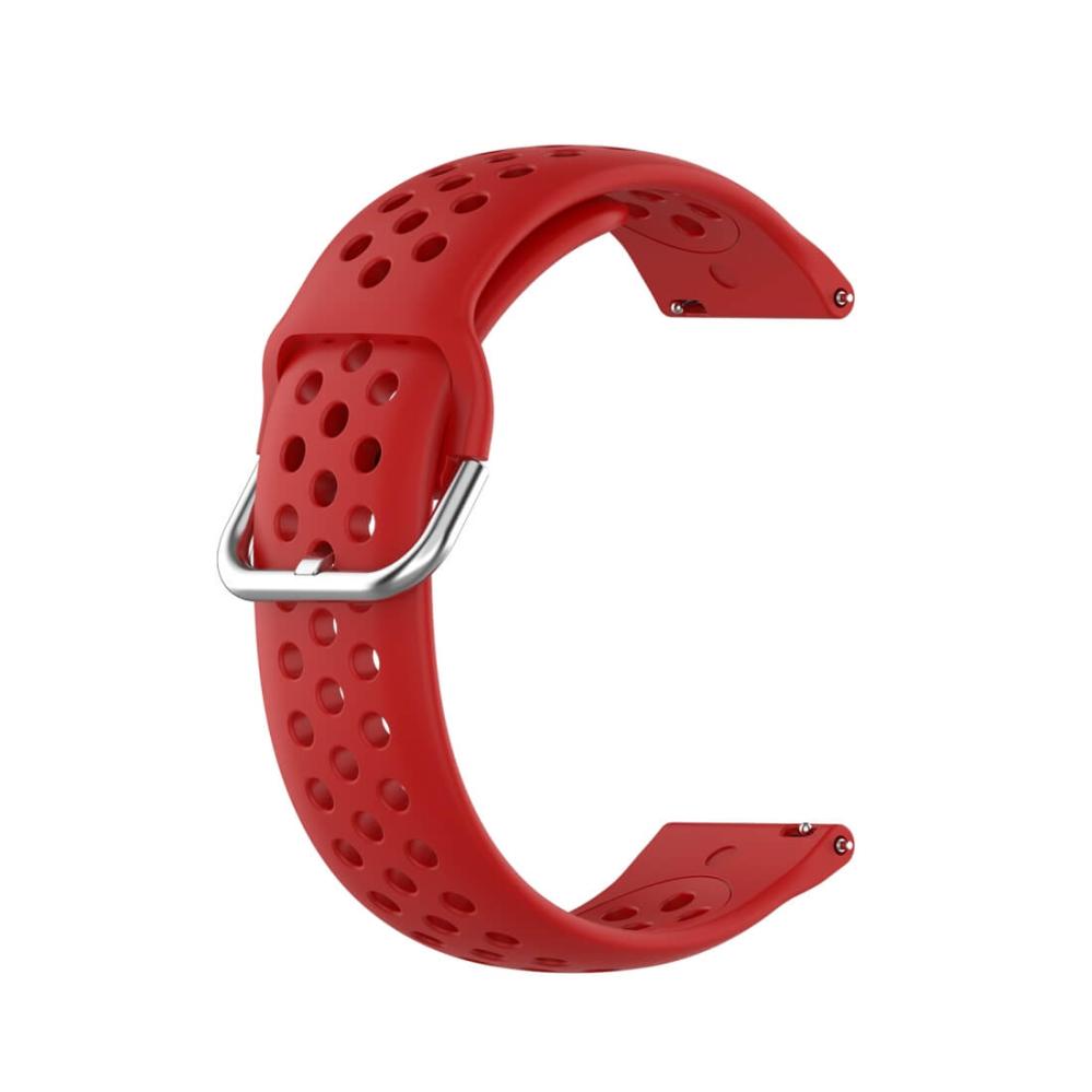 Silikonarmband för Smartwatch Röd 22mm universal modell