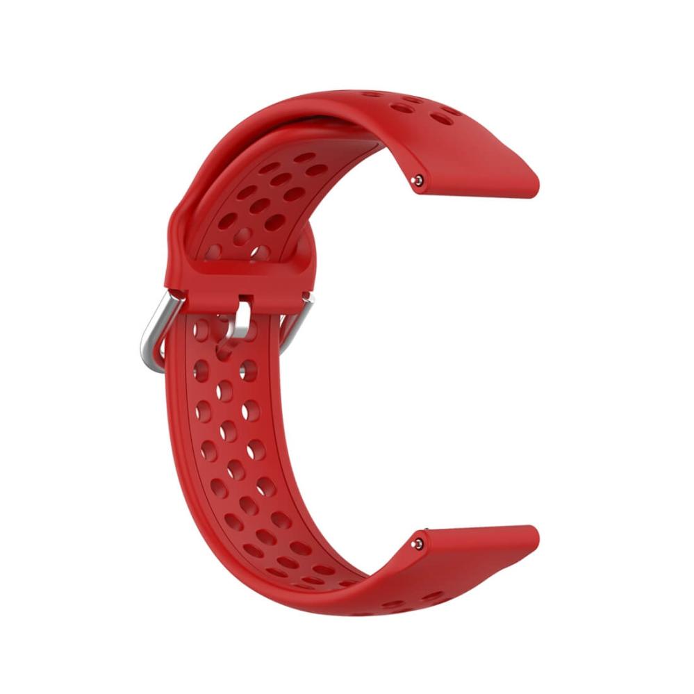 Silikonarmband för Smartwatch Röd 22mm universal modell